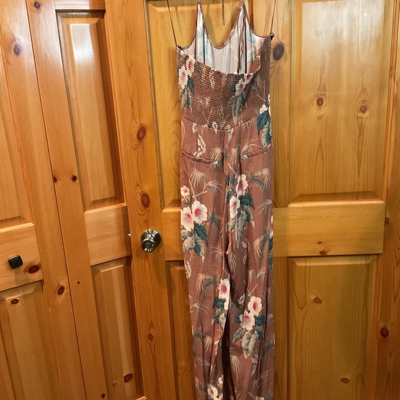 Paige Portland Jumpsuit in Mocha Size 10* - Picture 8 of 9